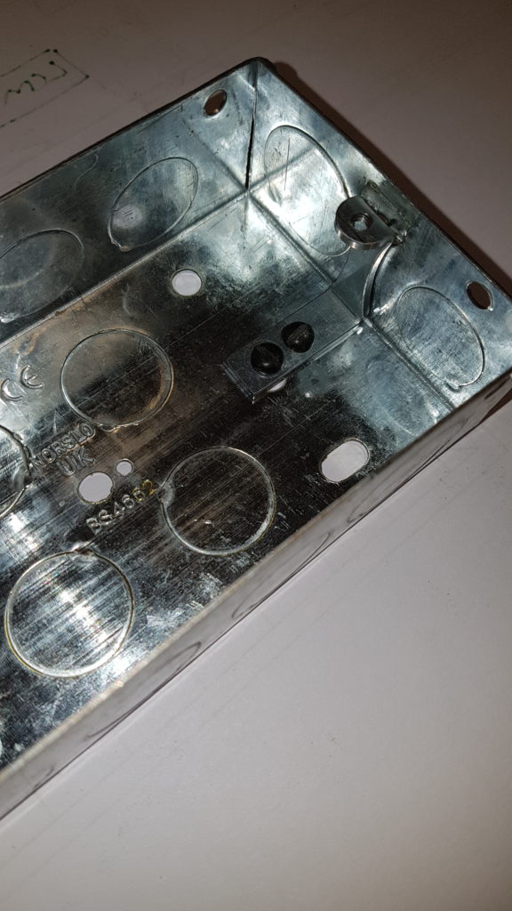 REBBAL the solution to replacing a broken electrical back box lug