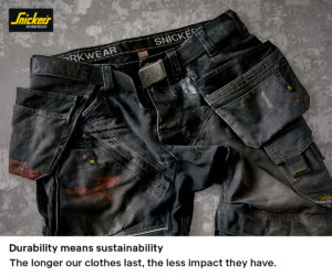 The Anatomy of Sustainable Workwear | Snickers Workwear - Professional