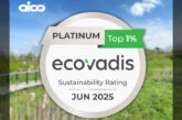 Aico in Top 1% with EcoVadis Platinum Rating