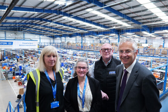 Nuneaton MP visits Triton Showers to celebrate innovation and sustainability