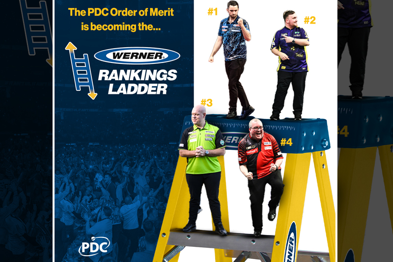 Werner strikes ‘bullseye’ in high-profile darts sponsorship deal