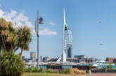DW Windsor illuminates Gosport Harbour