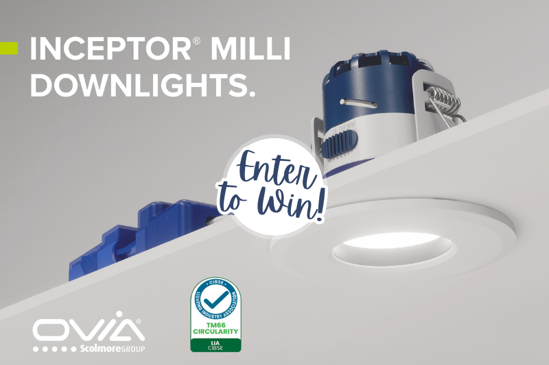 Win! A Multipack Box Of Inceptor Milli Downlights Could Be Yours