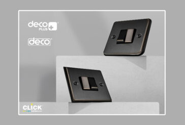 Click Scolmore adds Matt Bronze Finish to its Deco Plus & Deco Ranges