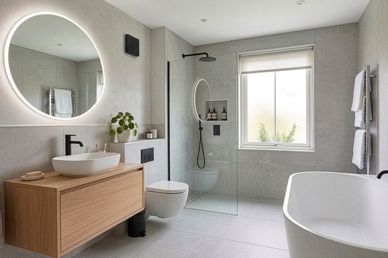 New Products - Manrose adds stylish Black Tiled Fan to ventilation range