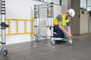 Werner Redesign Improves Telescopic Tower Safety and Usability at Height