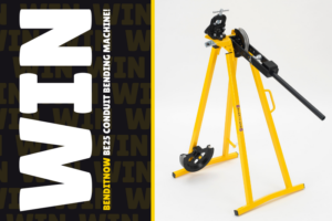 Benditnow BE25 Conduit Bending Machine Trade Giveaway