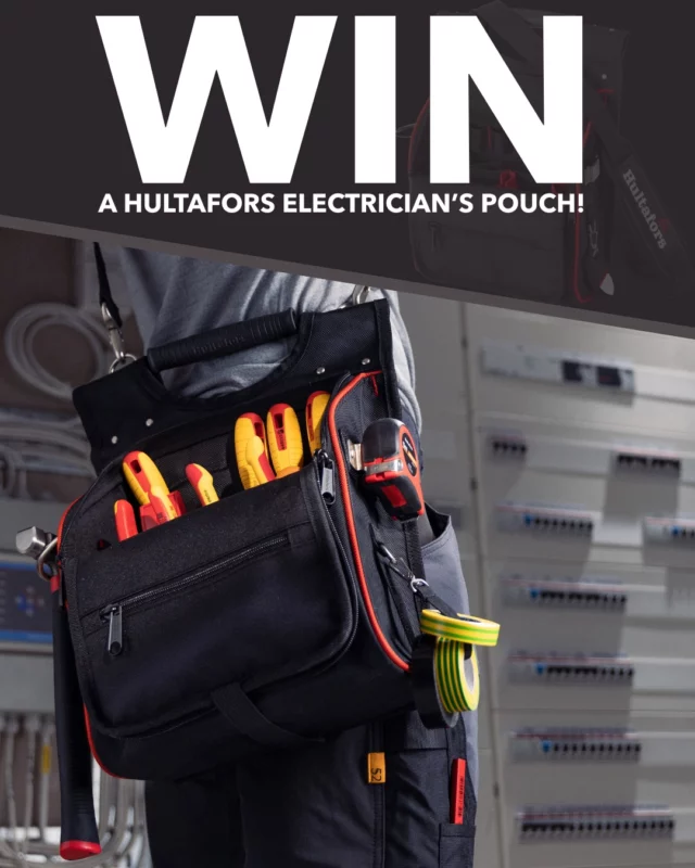 GIVEAWAY TIME 📣 Electrician’s Pouches are up for grabs with Hultafors!

We’ve got Hultafors Electrician’s pouches for two readers to win ⚡️ Enter the FREE prize draw via the link in our bio/highlights!
∙
∙
∙
@hultafors #hultafors #electriciantools #toolbag #electricianspuches #giveaway #win #prizedraw #bag #pouch #hultaforstools
